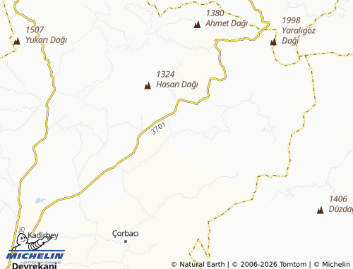 Mappa MICHELIN Ulamış - ViaMichelin