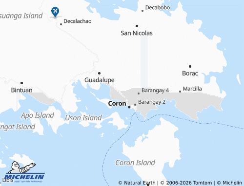 MICHELIN Barangay 6 map - ViaMichelin