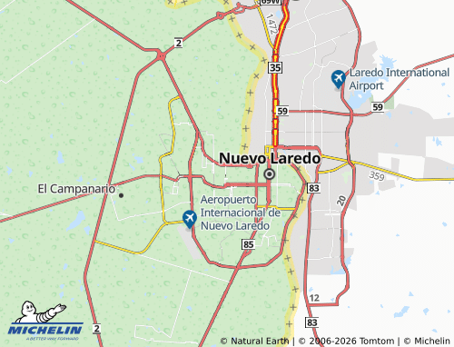 MICHELIN Peña Benavides map - ViaMichelin