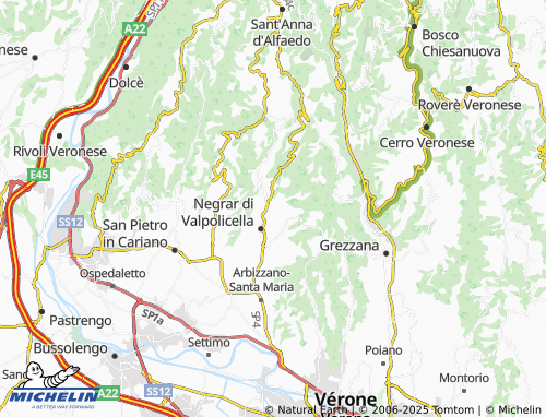 MICHELIN-Landkarte Villa - ViaMichelin