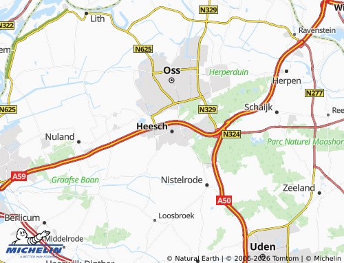 Mapa MICHELIN Heesch - ViaMichelin