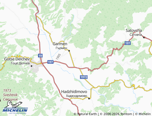 Carte MICHELIN Debren - ViaMichelin