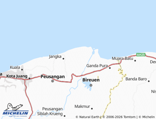 Mapa MICHELIN Bugak Krueng Mate - ViaMichelin
