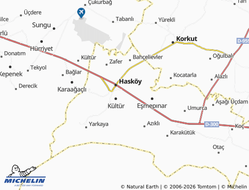 MICHELIN Hürriyet map - ViaMichelin