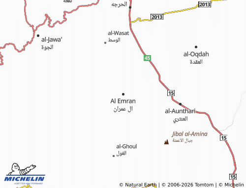 MICHELIN-Landkarte Al Emran - ViaMichelin