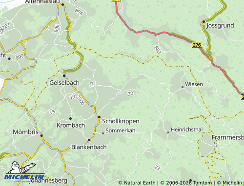 Mappa MICHELIN Kleinkahl - ViaMichelin