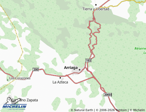 Mapa MICHELIN Ejido Nicolás Bravo - ViaMichelin