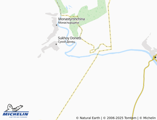 MICHELIN Belaya Gorka 2-ya map - ViaMichelin