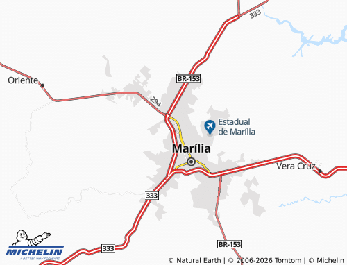 Mapa MICHELIN Ana Clara - ViaMichelin