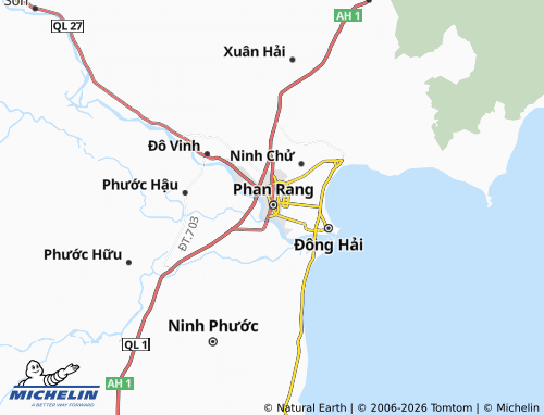 Mapa MICHELIN Kinh Dinh - ViaMichelin