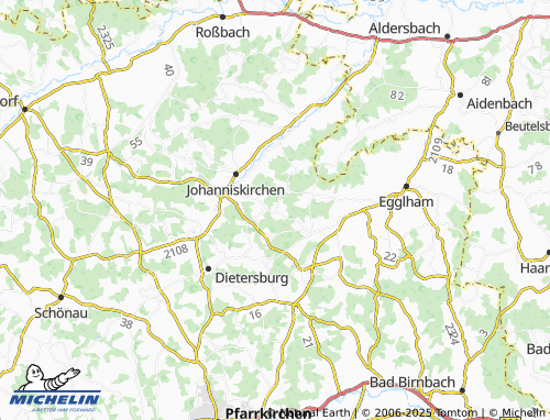 MICHELIN Schornbach map - ViaMichelin