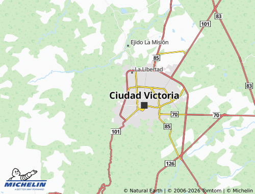 Mappa MICHELIN Fuego Nuevo - ViaMichelin