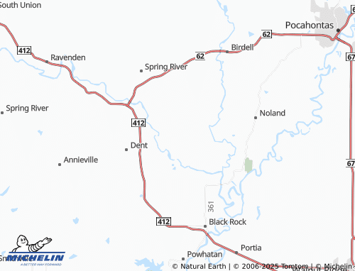 MICHELIN-Landkarte Butler - ViaMichelin
