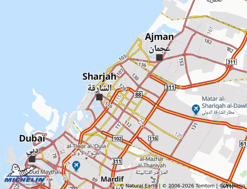 MICHELIN Halwan map - ViaMichelin