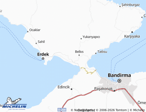 Mappa MICHELIN Çeltikçi - ViaMichelin