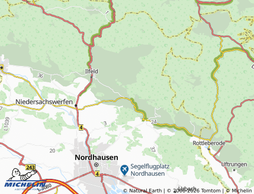 MICHELIN Neustadt/Harz map - ViaMichelin