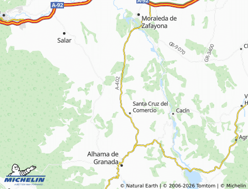 MICHELIN Valenzuela map - ViaMichelin