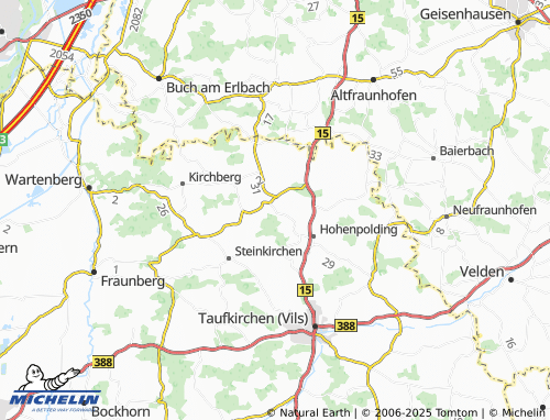 Mapa MICHELIN Ramperting - ViaMichelin