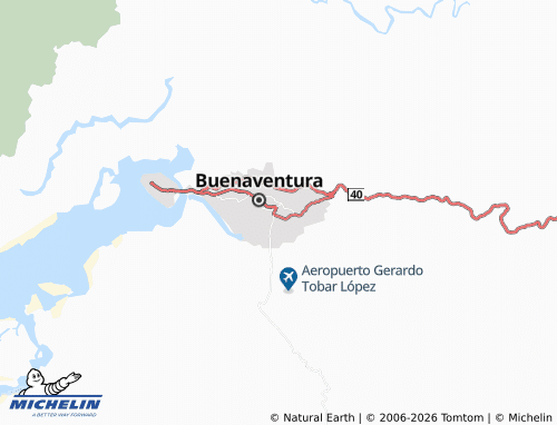MICHELIN 20 de Junio map - ViaMichelin