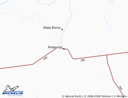 Carte MICHELIN Anapurus - ViaMichelin