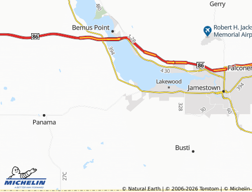 Mapa MICHELIN Ashville - ViaMichelin