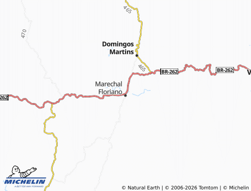 Mapa MICHELIN Marechal Floriano - ViaMichelin
