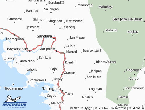 MICHELIN Bulao map - ViaMichelin