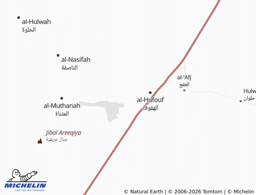 MICHELIN-Landkarte al-Yarmouk - ViaMichelin