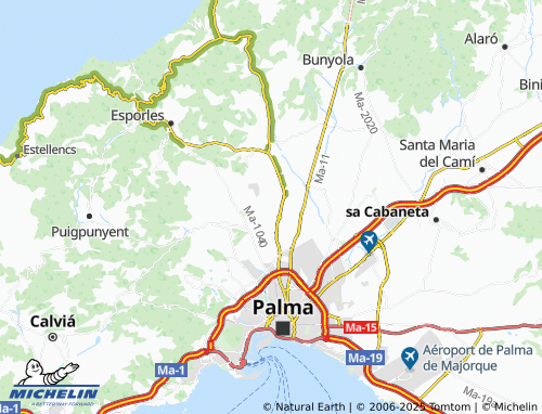 Mapa MICHELIN Son Espanyol - ViaMichelin