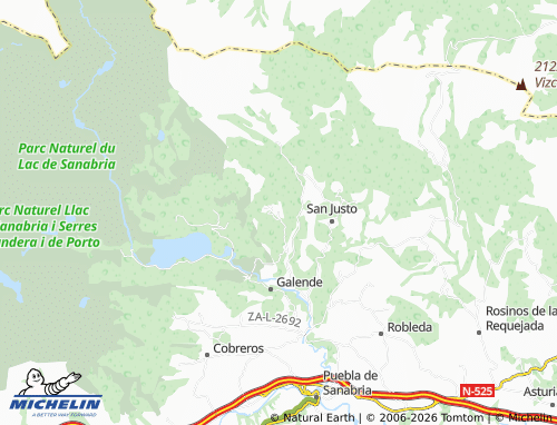 Mappa MICHELIN Cerdillo - ViaMichelin