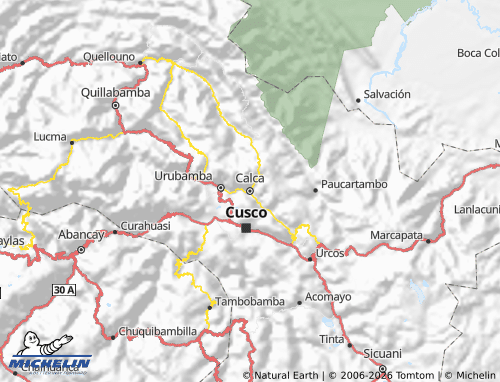 MICHELIN Calca map - ViaMichelin
