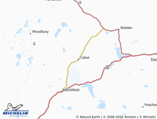 Kaart MICHELIN Cabot - ViaMichelin