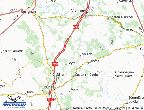 MICHELIN L'Épinasse map - ViaMichelin