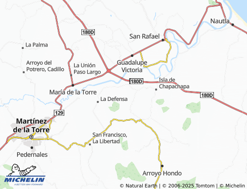 MICHELIN Ampliación la Reforma map - ViaMichelin