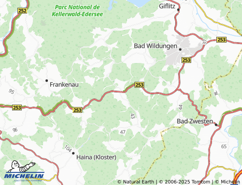 MICHELIN Hundsdorf map - ViaMichelin