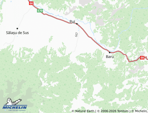 Mappa MICHELIN Uric - ViaMichelin