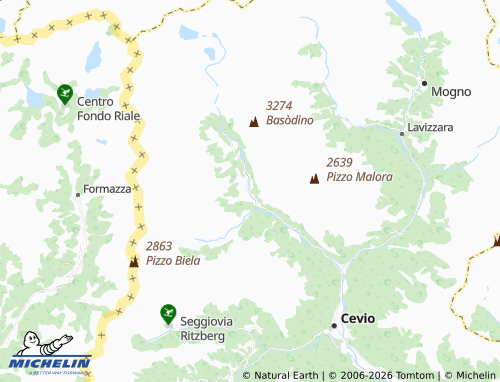 MICHELIN-Landkarte Roseto - ViaMichelin