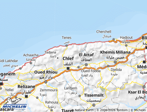 Carte MICHELIN Zeboudja - ViaMichelin