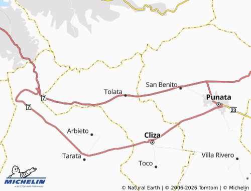 MICHELIN Tolata map - ViaMichelin