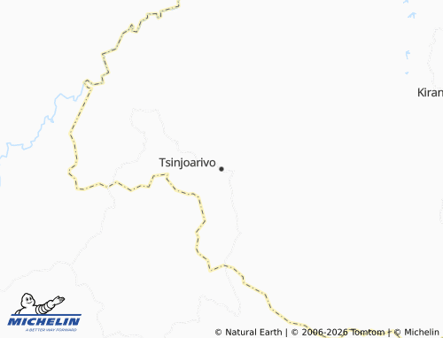 Mappa MICHELIN Tsinjoarivo - ViaMichelin