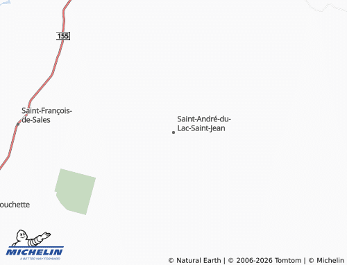 Kaart MICHELIN Saint-André-du-Lac-Saint-Jean - ViaMichelin