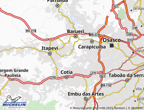 MICHELIN-Landkarte Outeiro de São Fernando - ViaMichelin