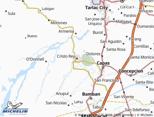 MICHELIN Cristo Rey map - ViaMichelin