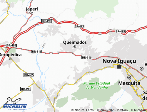 Mapa MICHELIN Parque São José - ViaMichelin