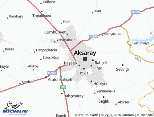 MICHELIN Büyük Bölcek map - ViaMichelin