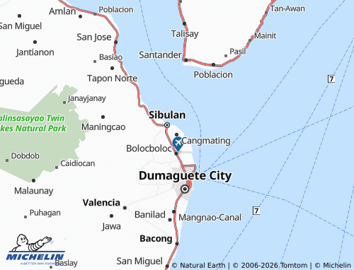 MICHELIN Cangmating map - ViaMichelin