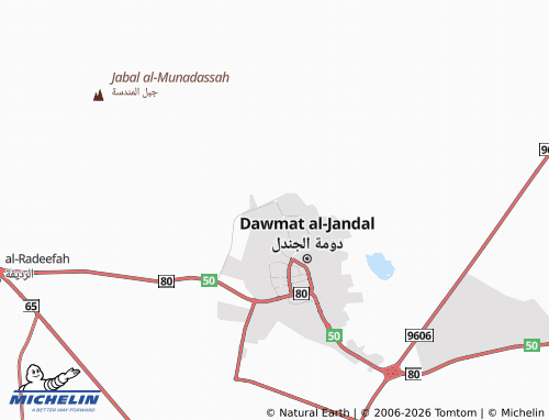 MICHELIN-Landkarte al-Ghadeer - ViaMichelin