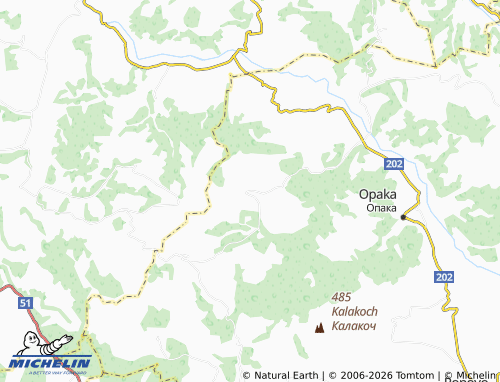 Mappa MICHELIN Golyamo Gradishte - ViaMichelin