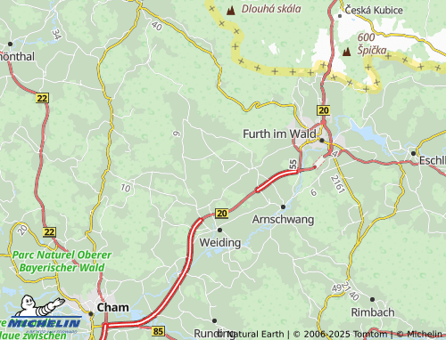 MICHELIN-Landkarte Degelberg - ViaMichelin