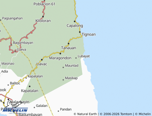 MICHELIN Lubayat map - ViaMichelin
